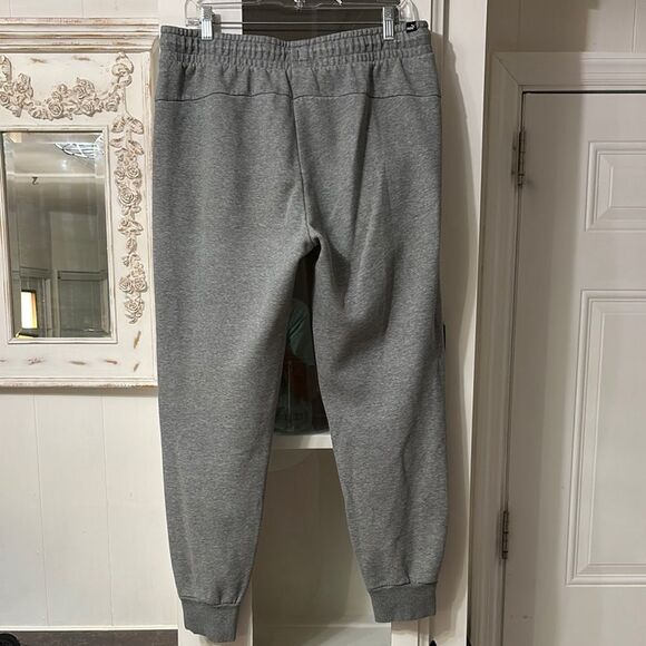 Puma Gray Sweatpants with Elastic Cuffs and Drawstring Waistband Very Nice! - Picture 7 of 8